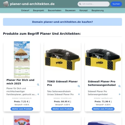 Screenshot planer-und-architekten.de