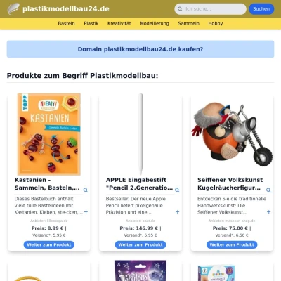 Screenshot plastikmodellbau24.de