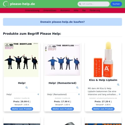 Screenshot please-help.de