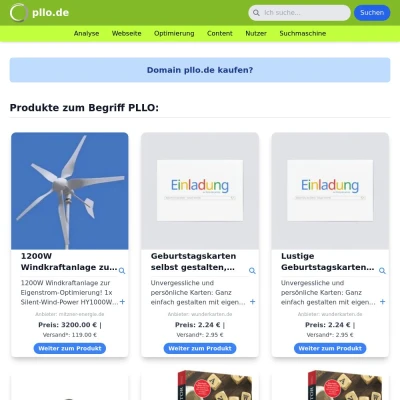 Screenshot pllo.de