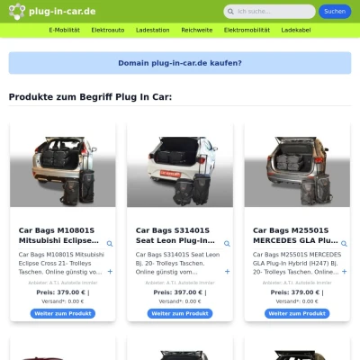 Screenshot plug-in-car.de