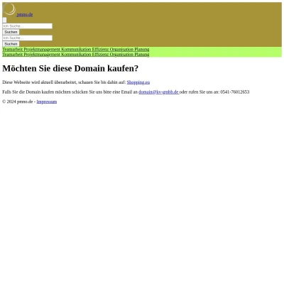 Screenshot pmno.de