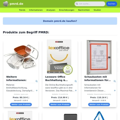 Screenshot pmrd.de