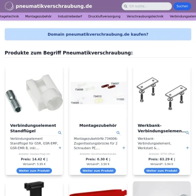 Screenshot pneumatikverschraubung.de