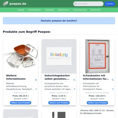 Screenshot poepoe.de