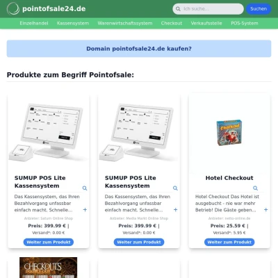 Screenshot pointofsale24.de