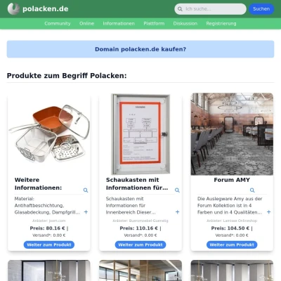 Screenshot polacken.de