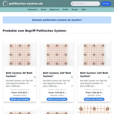 Screenshot politisches-system.de