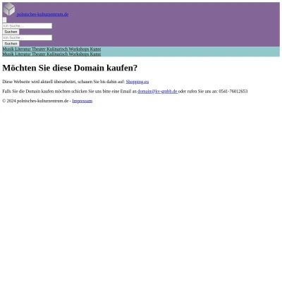 Screenshot polnisches-kulturzentrum.de