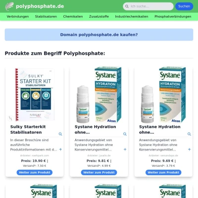 Screenshot polyphosphate.de