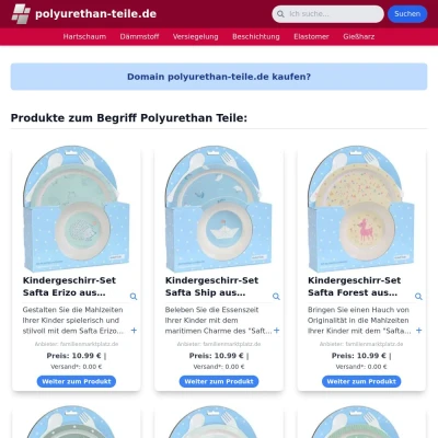 Screenshot polyurethan-teile.de