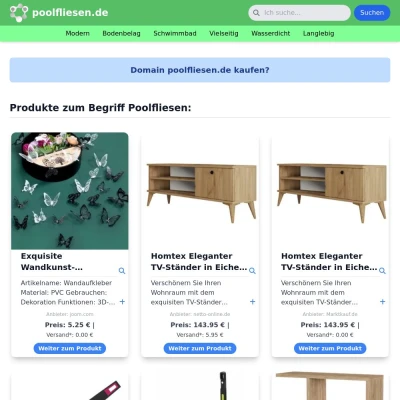 Screenshot poolfliesen.de