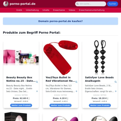 Screenshot porno-portal.de