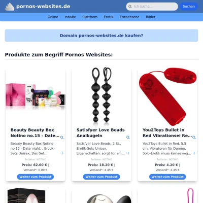 Screenshot pornos-websites.de