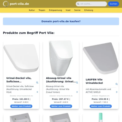 Screenshot port-vila.de