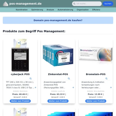 Screenshot pos-management.de