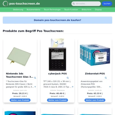 Screenshot pos-touchscreen.de