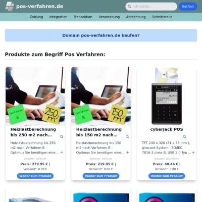 Screenshot pos-verfahren.de