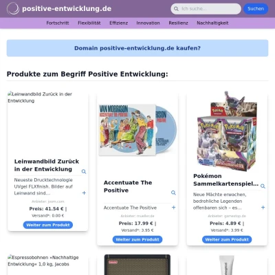 Screenshot positive-entwicklung.de