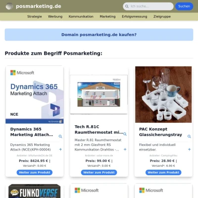 Screenshot posmarketing.de