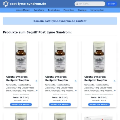 Screenshot post-lyme-syndrom.de