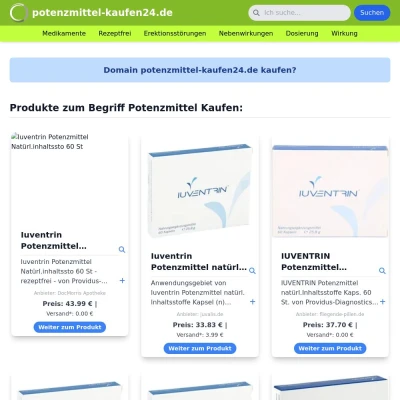 Screenshot potenzmittel-kaufen24.de