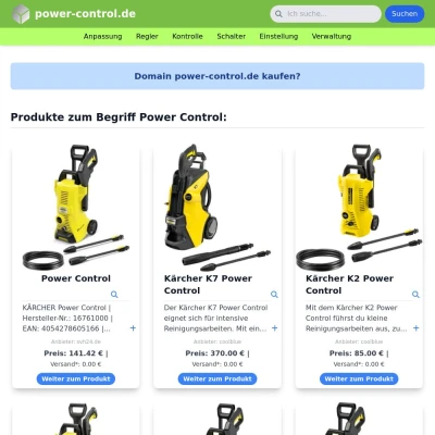 Screenshot power-control.de