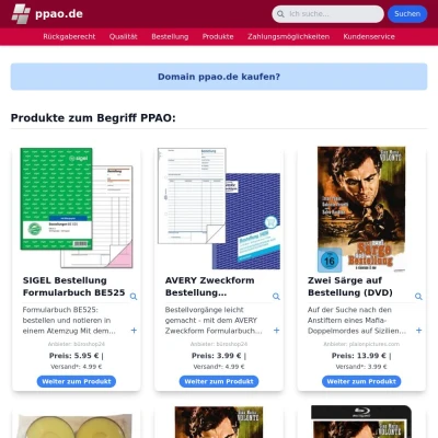 Screenshot ppao.de