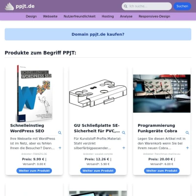 Screenshot ppjt.de