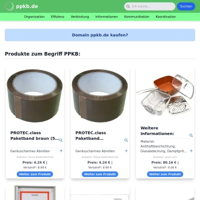Screenshot ppkb.de