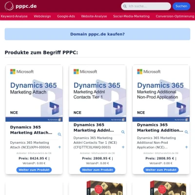 Screenshot pppc.de