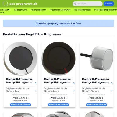 Screenshot pps-programm.de