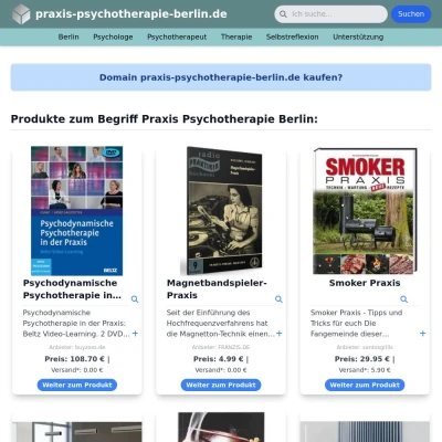 Screenshot praxis-psychotherapie-berlin.de