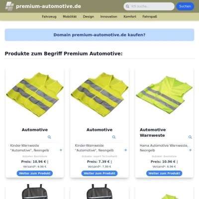 Screenshot premium-automotive.de