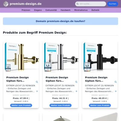 Screenshot premium-design.de