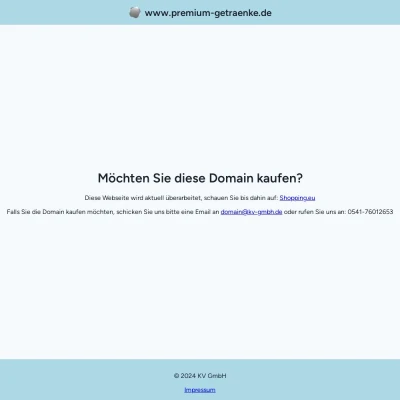 Screenshot premium-getraenke.de