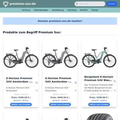 Screenshot premium-suv.de