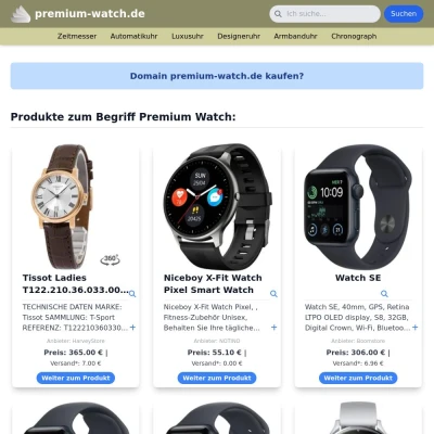 Screenshot premium-watch.de