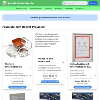 Screenshot previews-online.de