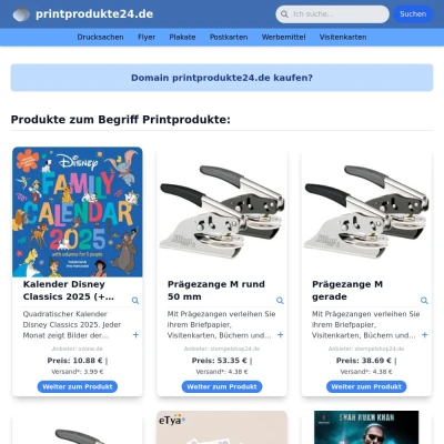 Screenshot printprodukte24.de