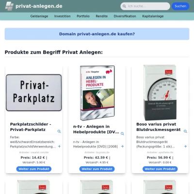 Screenshot privat-anlegen.de