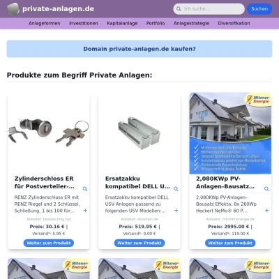 Screenshot private-anlagen.de