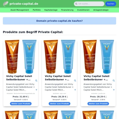 Screenshot private-capital.de