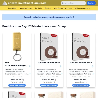 Screenshot private-investment-group.de