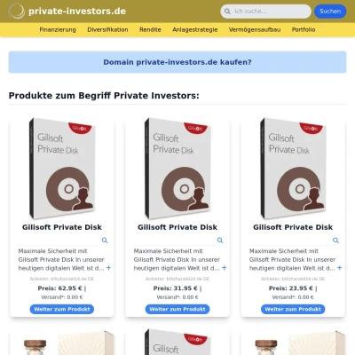 Screenshot private-investors.de