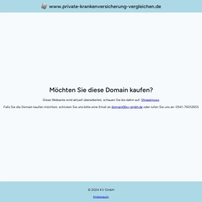 Screenshot private-krankenversicherung-vergleichen.de