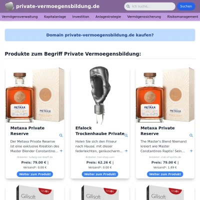 Screenshot private-vermoegensbildung.de