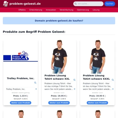 Screenshot problem-geloest.de