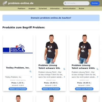 Screenshot problem-online.de