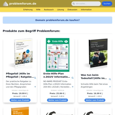 Screenshot problemforum.de